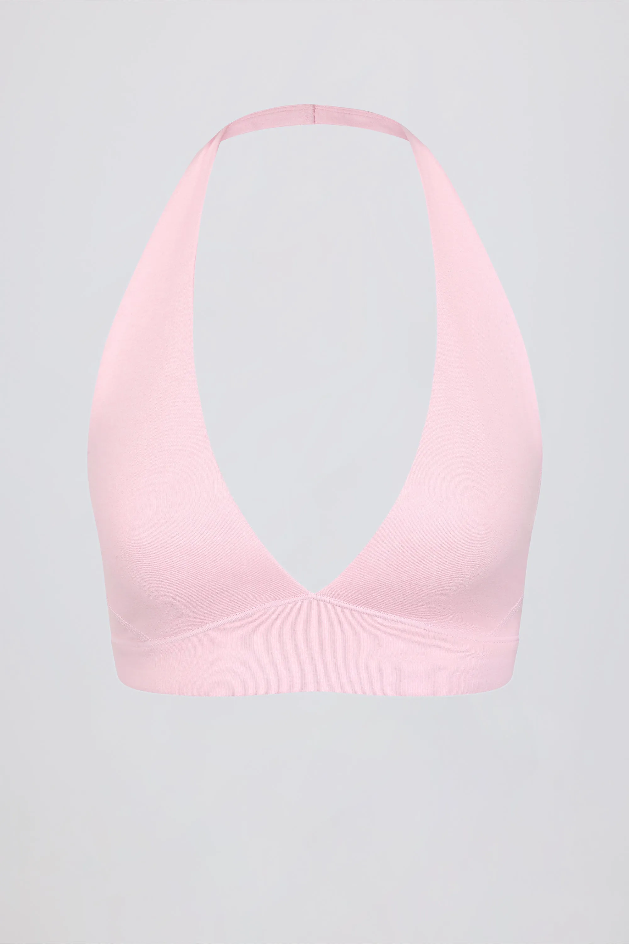 Brushed Jersey V-Neck Sports Bra in Bloom sold by Oh Polly product image thumbnail 5