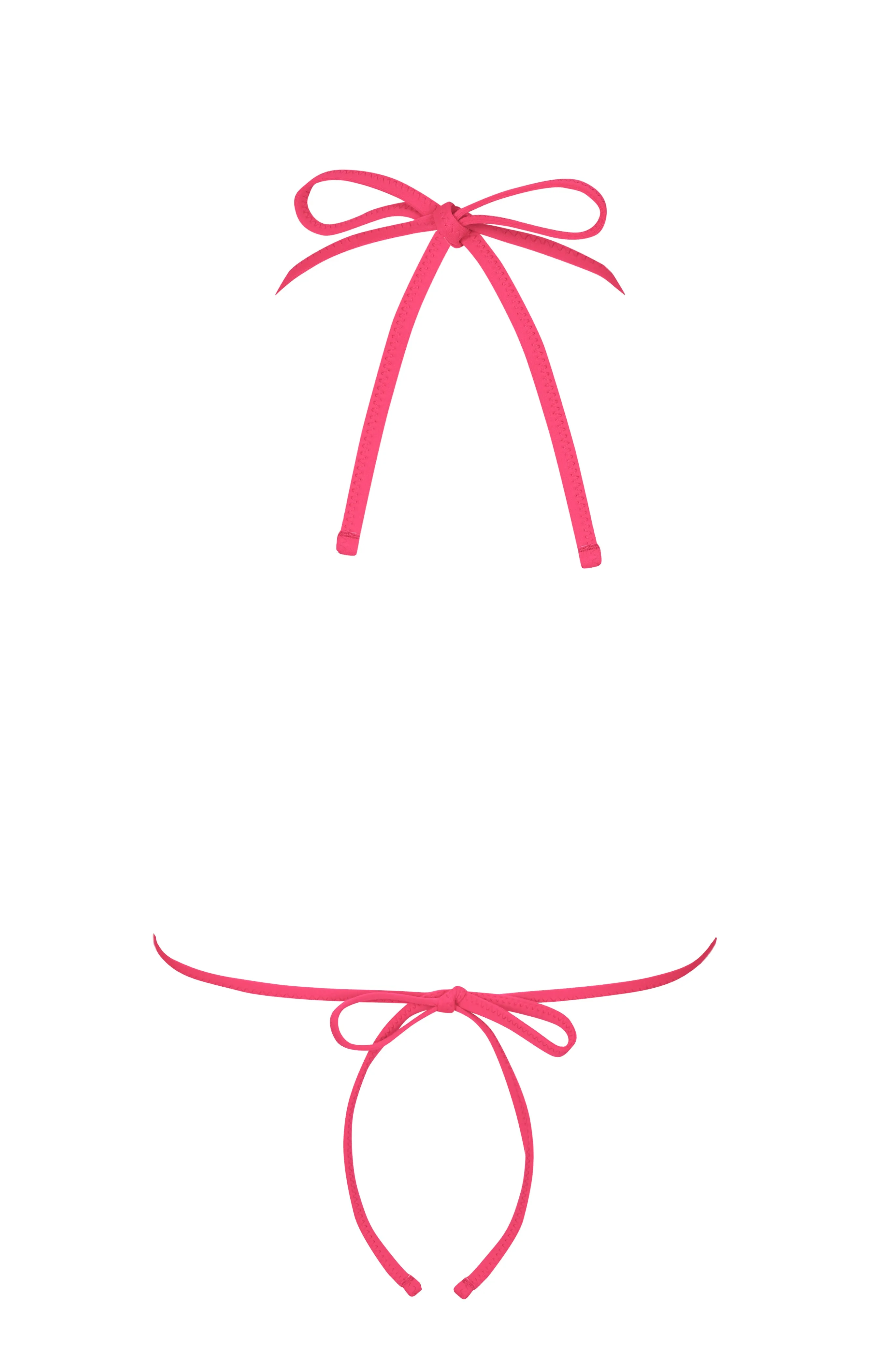 Triangle Bikini Top in Raspberry sold by Oh Polly product image thumbnail 5