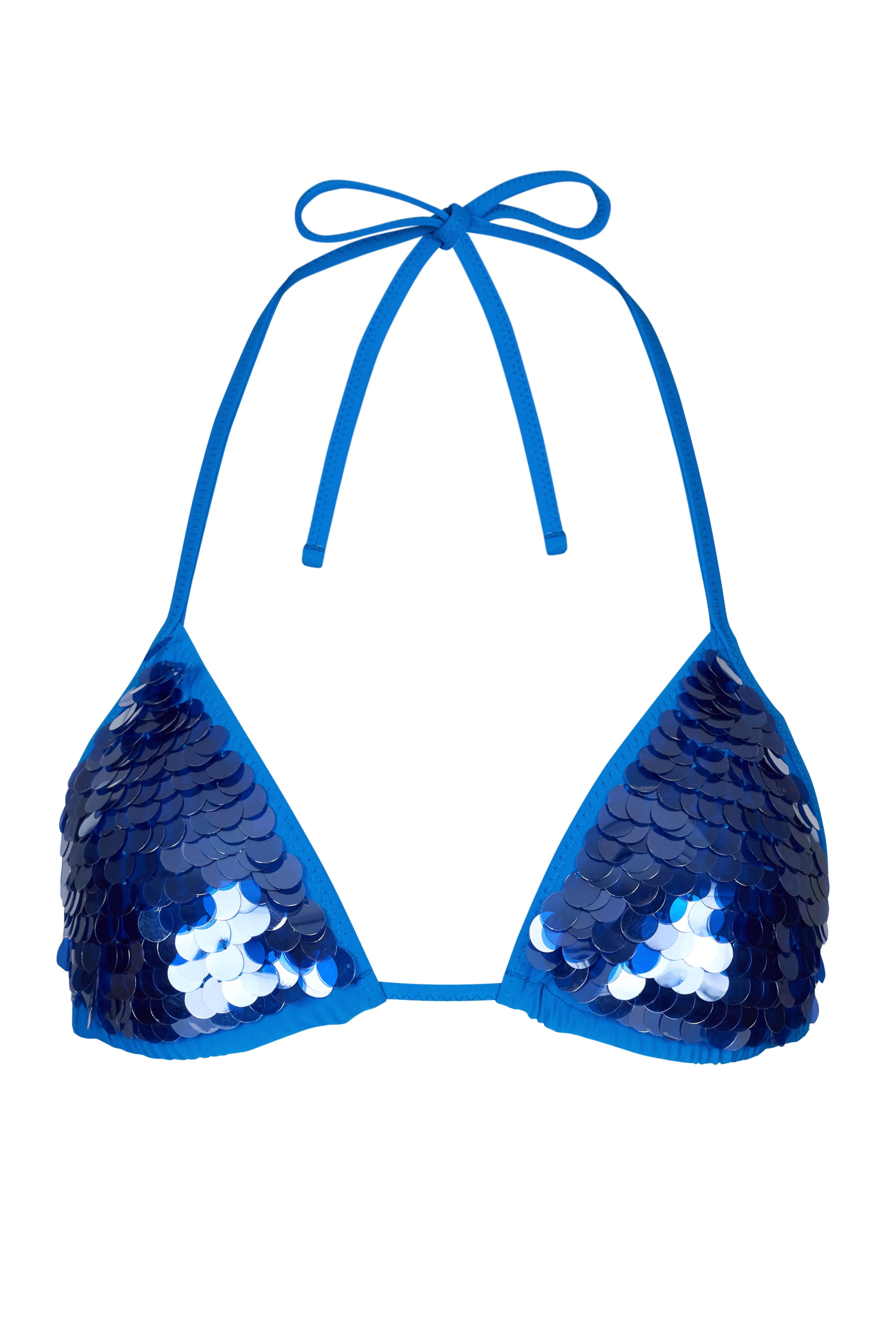 Triangle Bikini Top in Sapphire sold by Oh Polly product image thumbnail 3