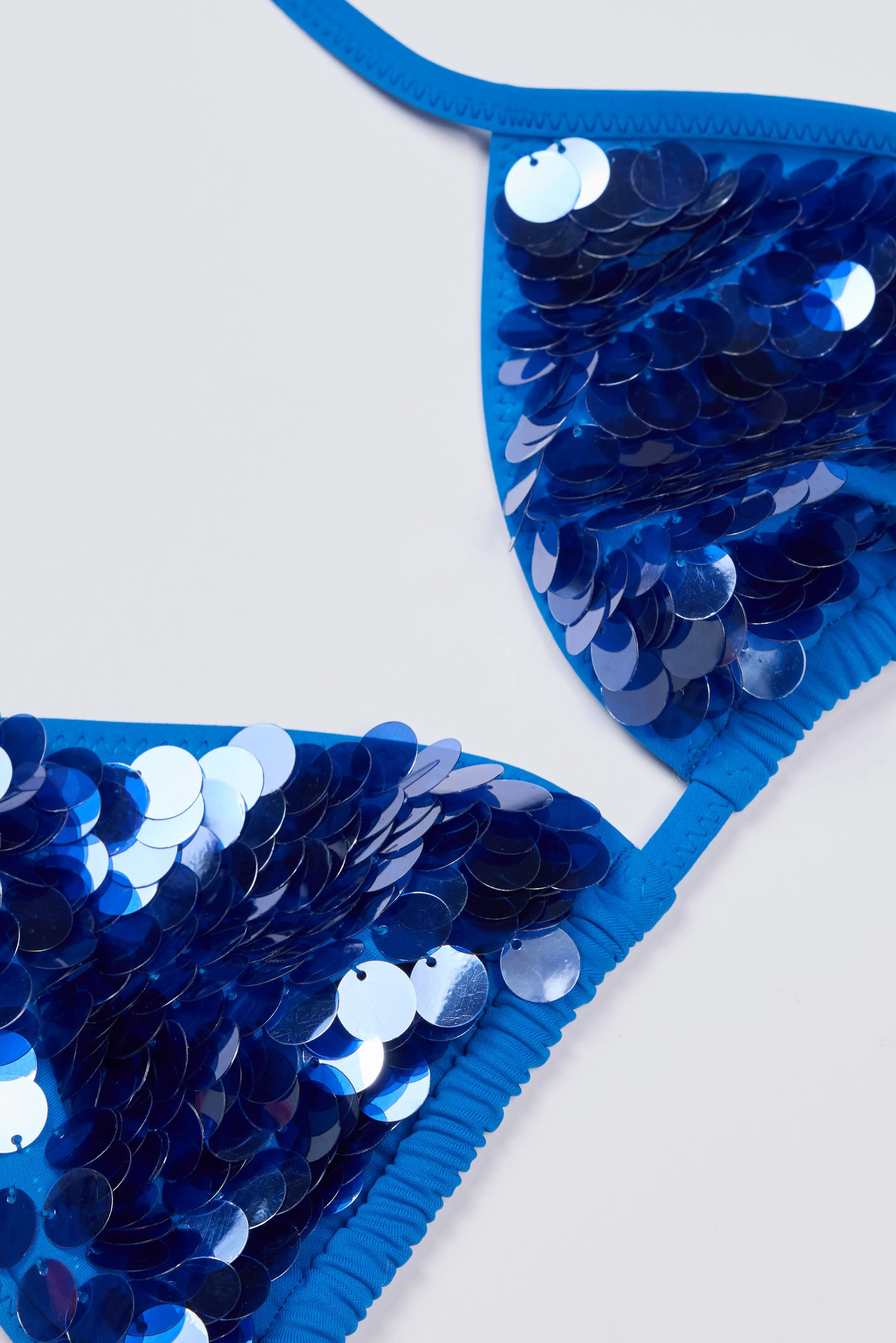 Triangle Bikini Top in Sapphire sold by Oh Polly product image thumbnail 5