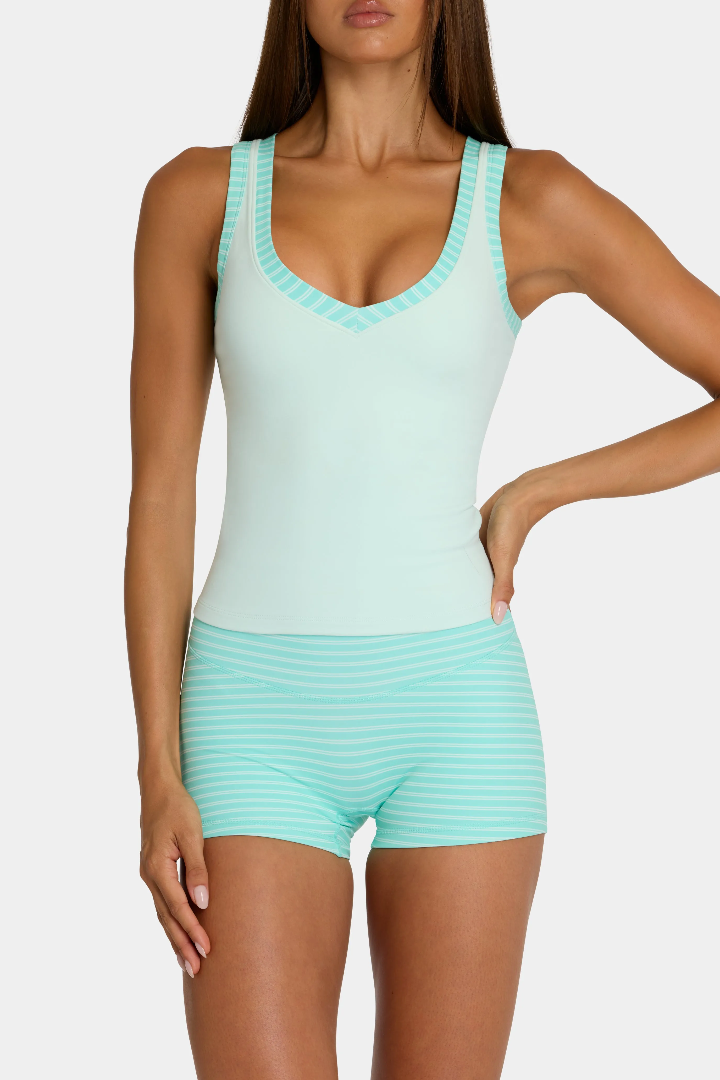Soft Active Tank Top in Mint sold by Oh Polly product image thumbnail 4