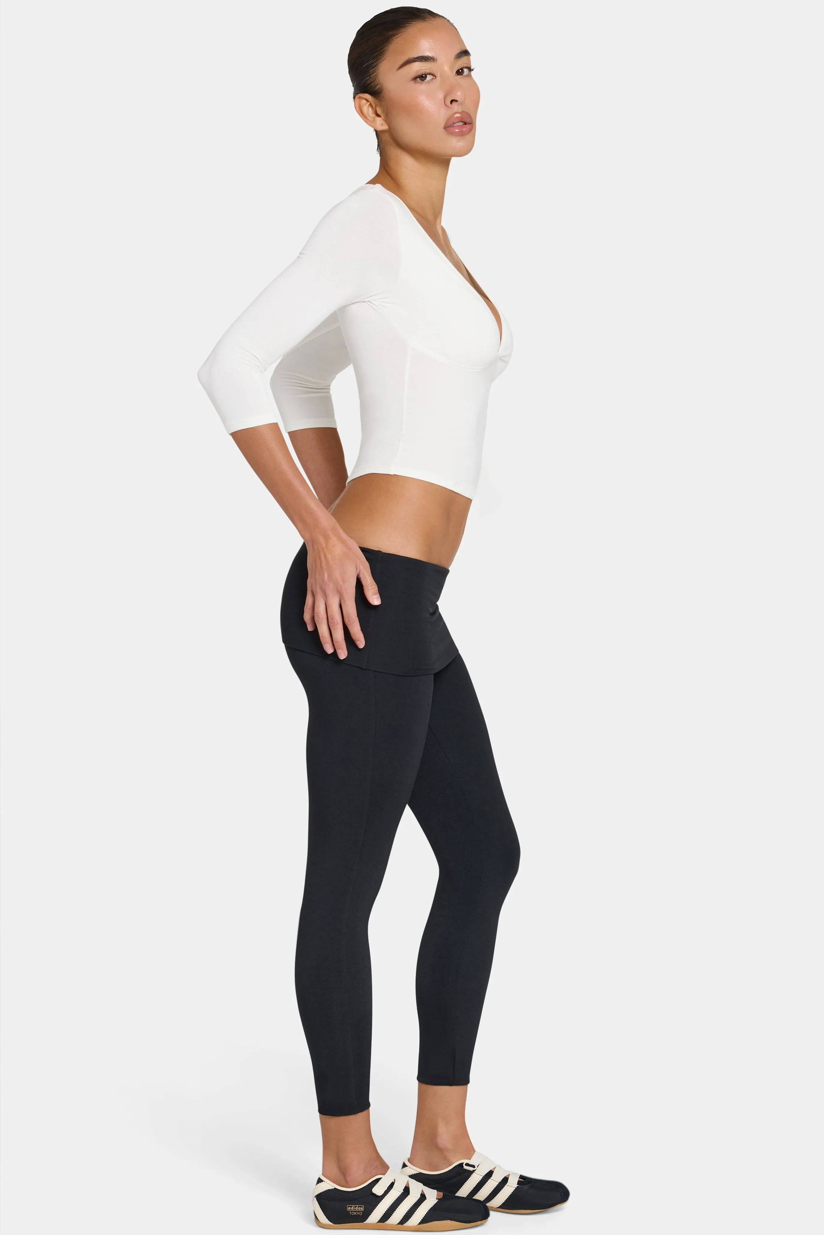 ButterCloud™ 7/8 Leggings in Black sold by Oh Polly product image thumbnail 3
