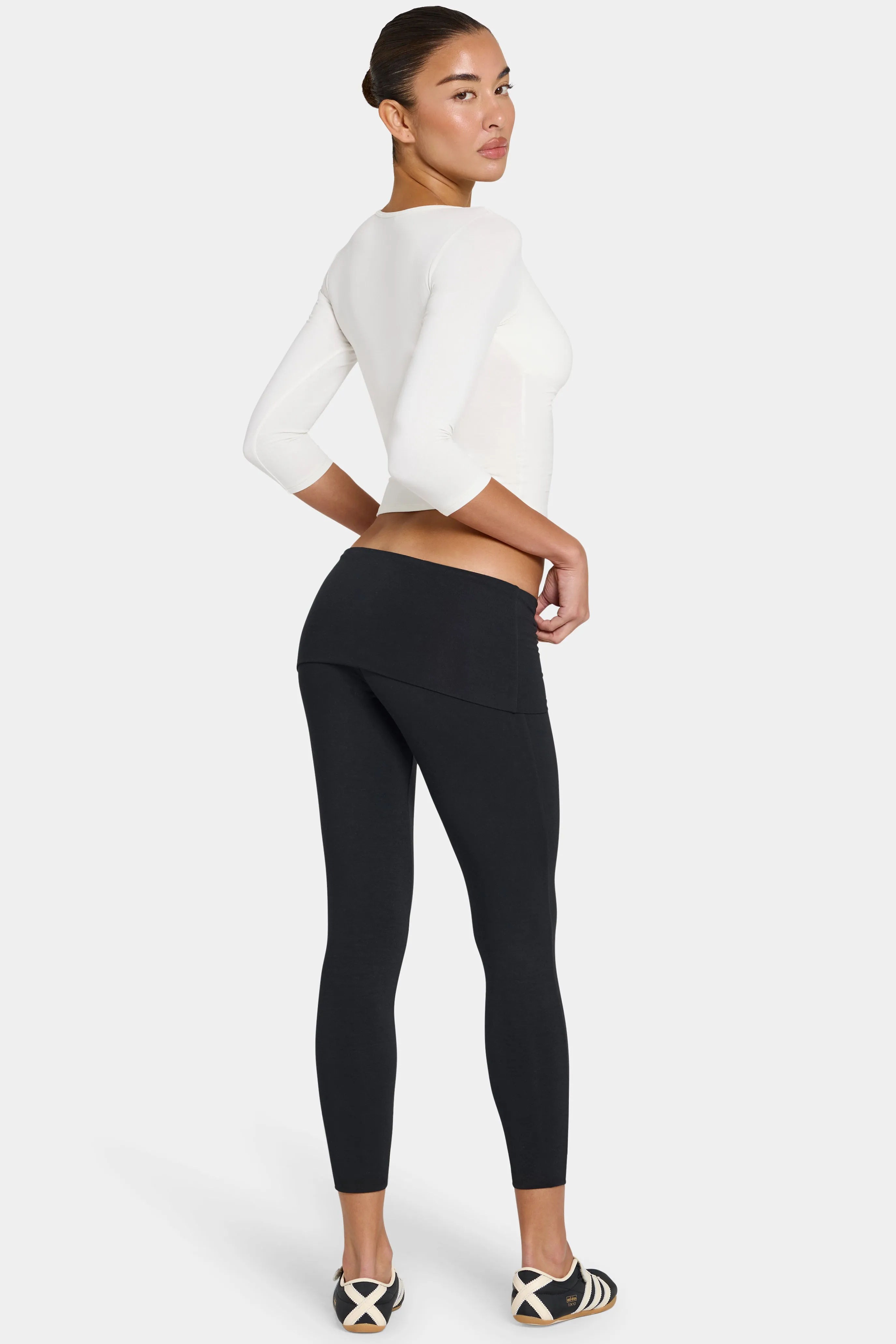 ButterCloud™ 7/8 Leggings in Black sold by Oh Polly product image thumbnail 2
