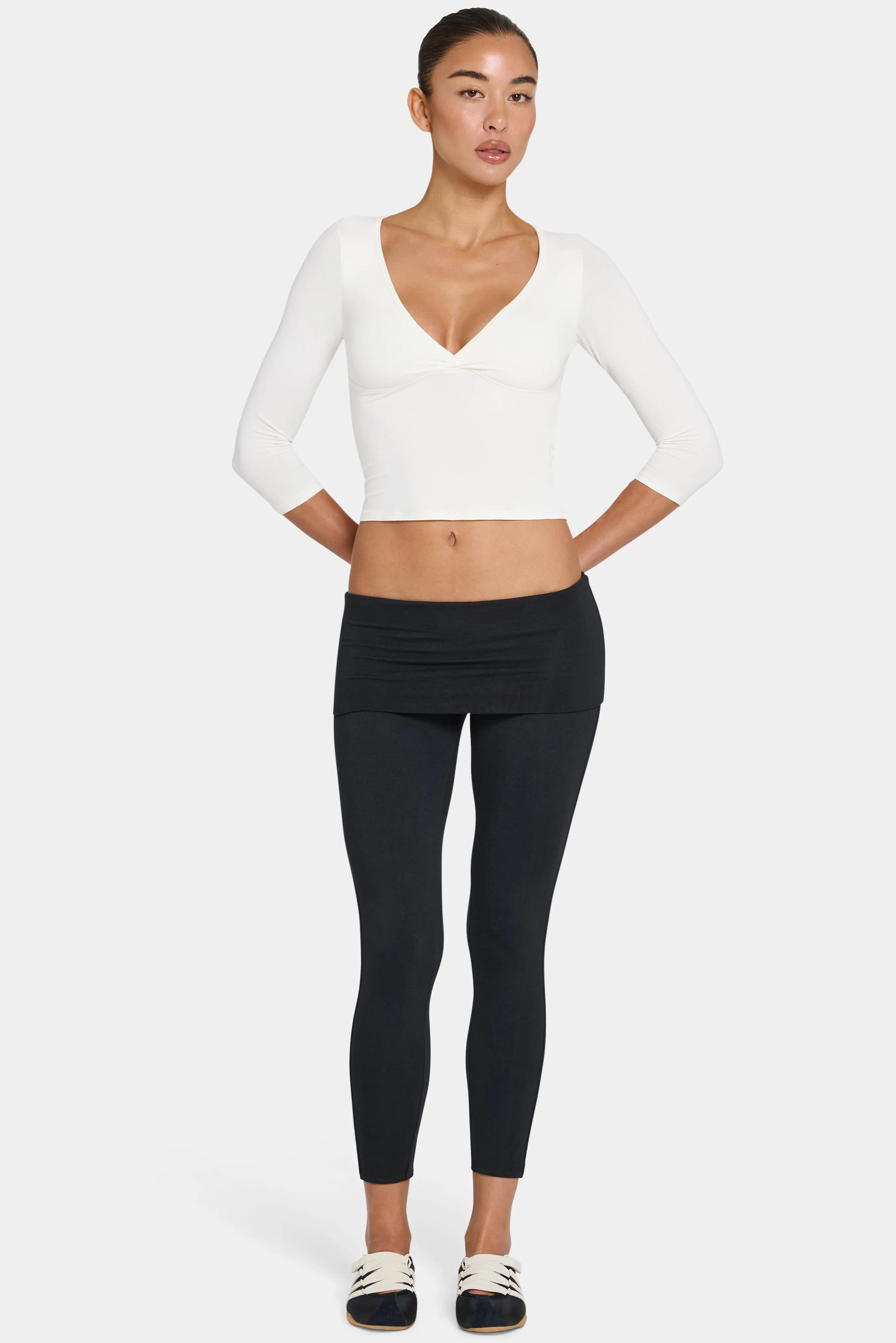 ButterCloud™ 7/8 Leggings in Black sold by Oh Polly product image thumbnail 5