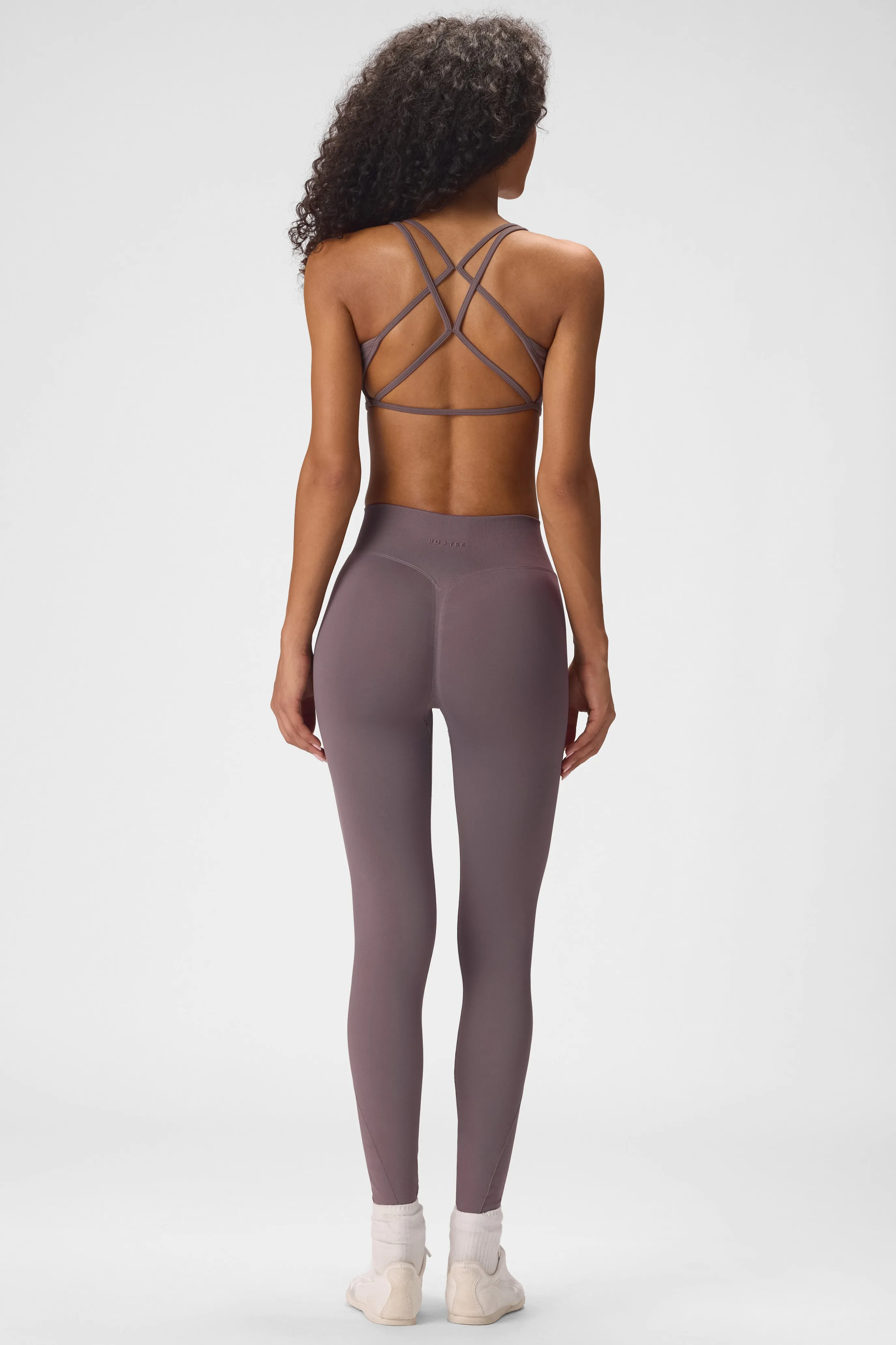 Seamless Full-Length Leggings in Stone sold by Oh Polly product image thumbnail 4