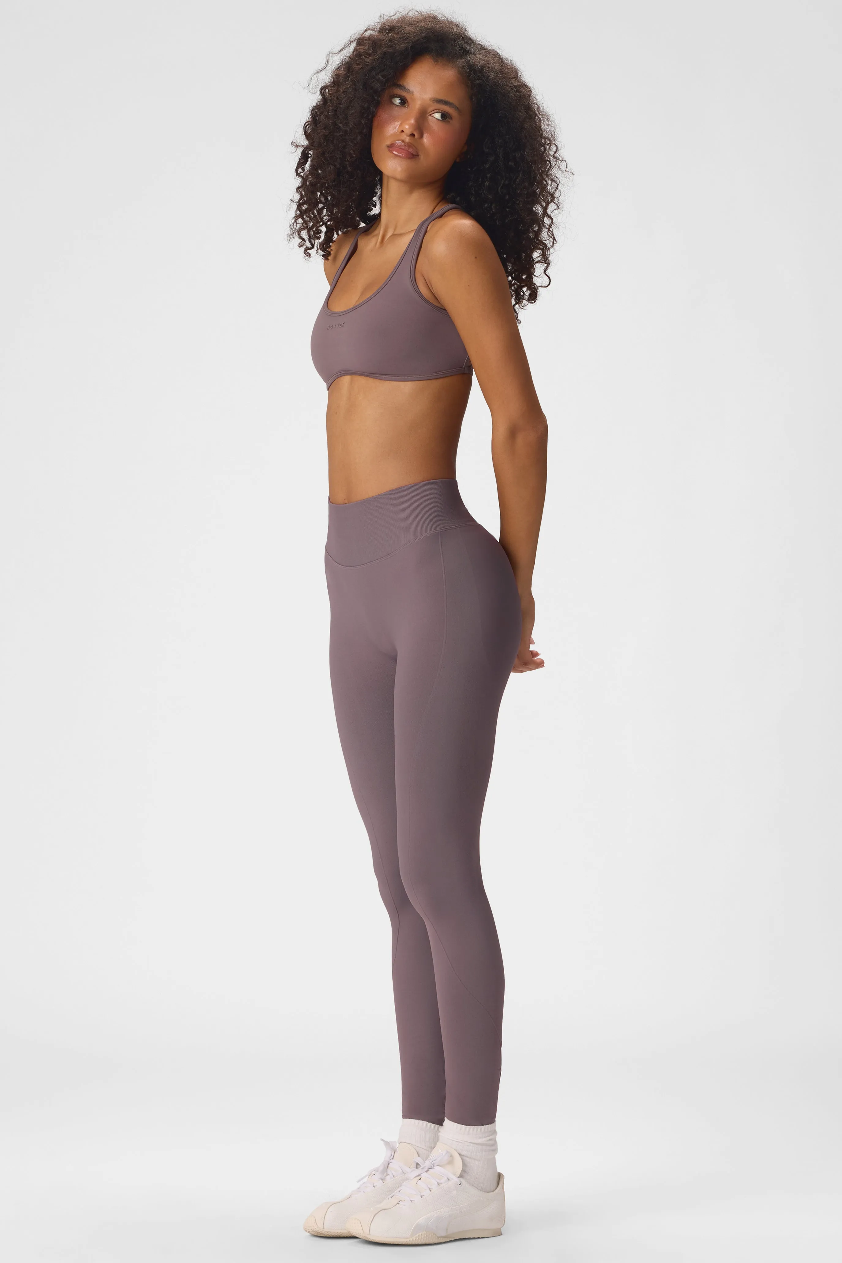 Seamless Full-Length Leggings in Stone sold by Oh Polly product image thumbnail 2