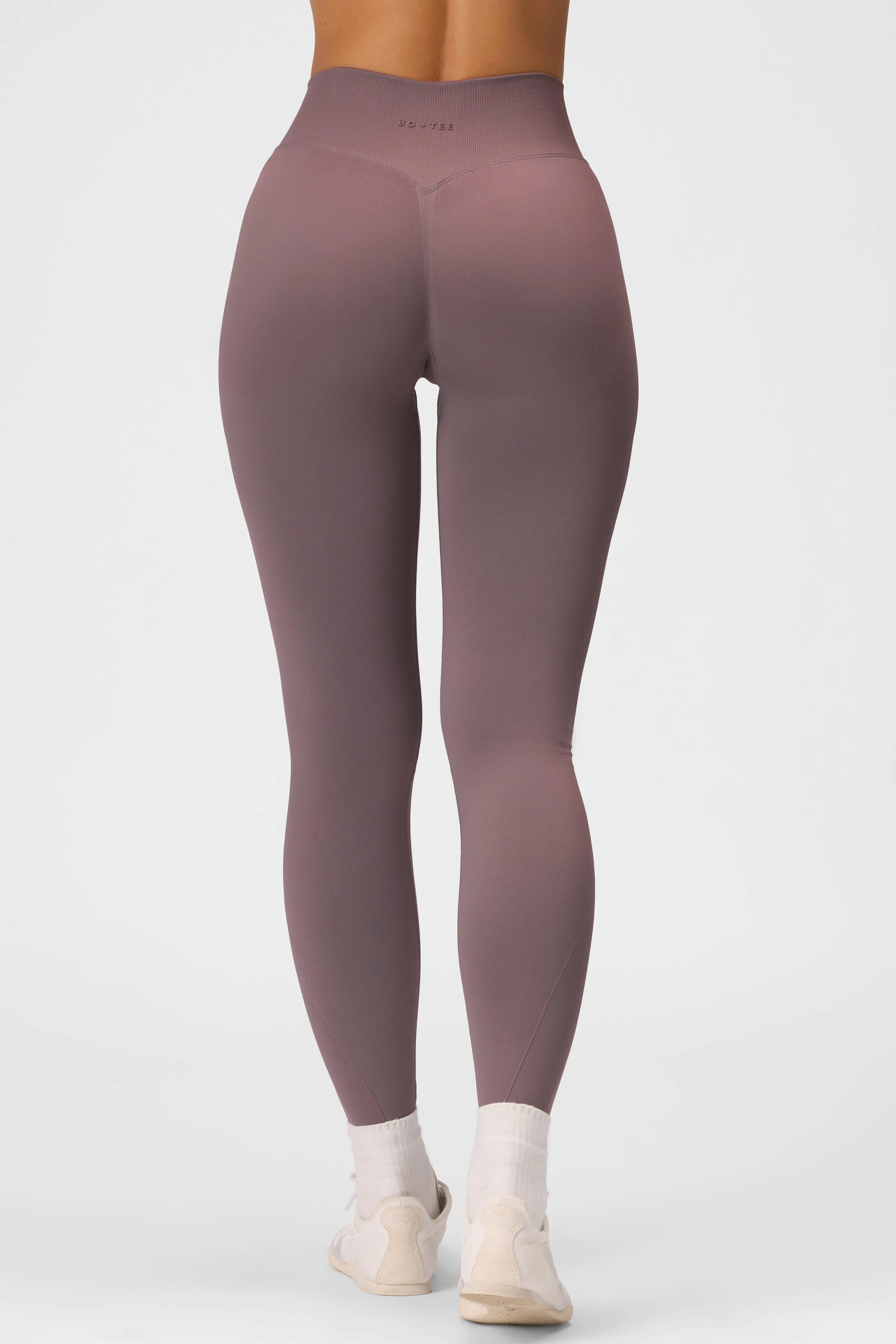 Seamless Full-Length Leggings in Stone sold by Oh Polly product image thumbnail 5