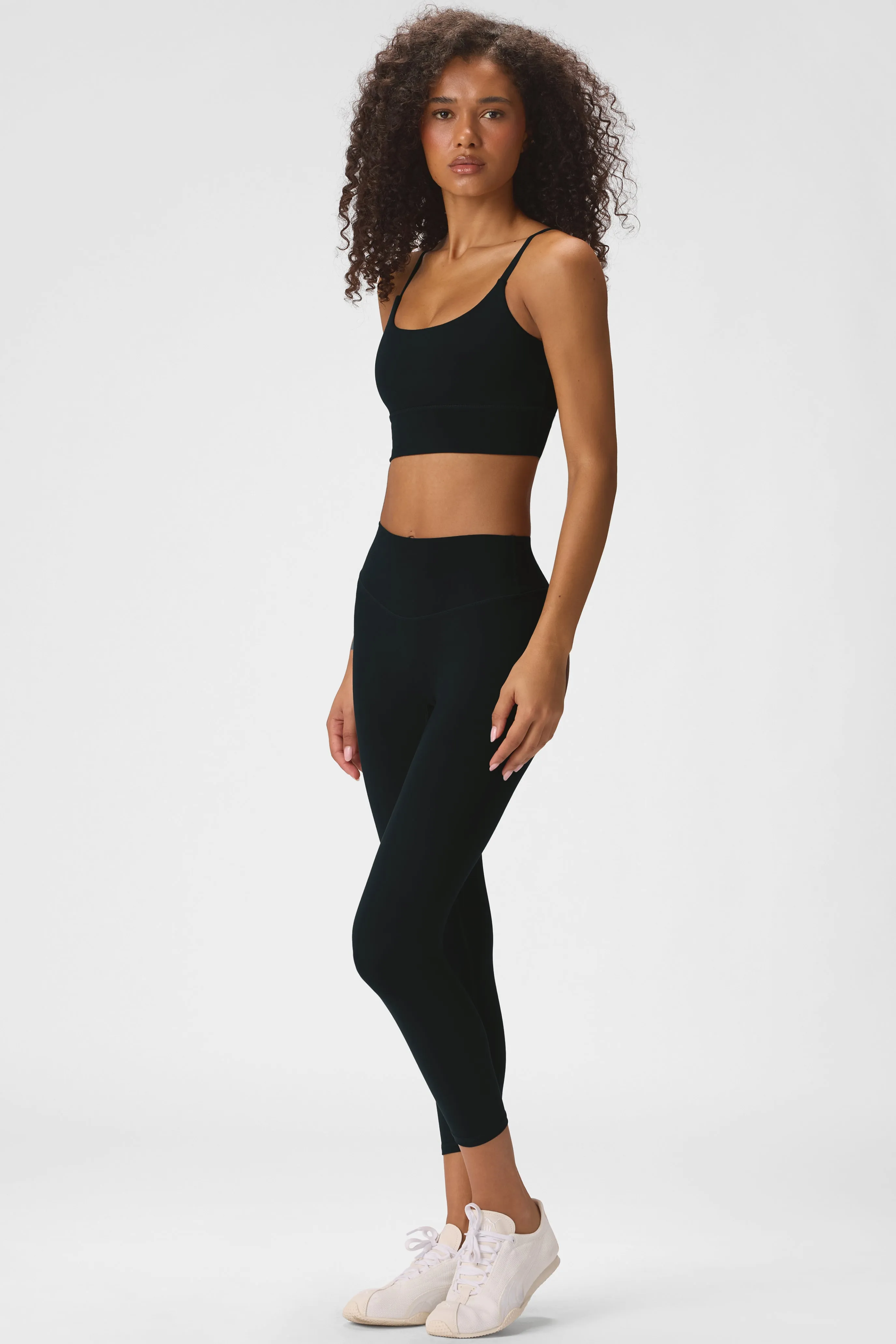 Soft Active High-Impact Sports Bra in Black sold by Oh Polly product image thumbnail 4