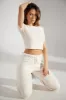 Oversized Joggers in Heather Oat sold by Oh Polly