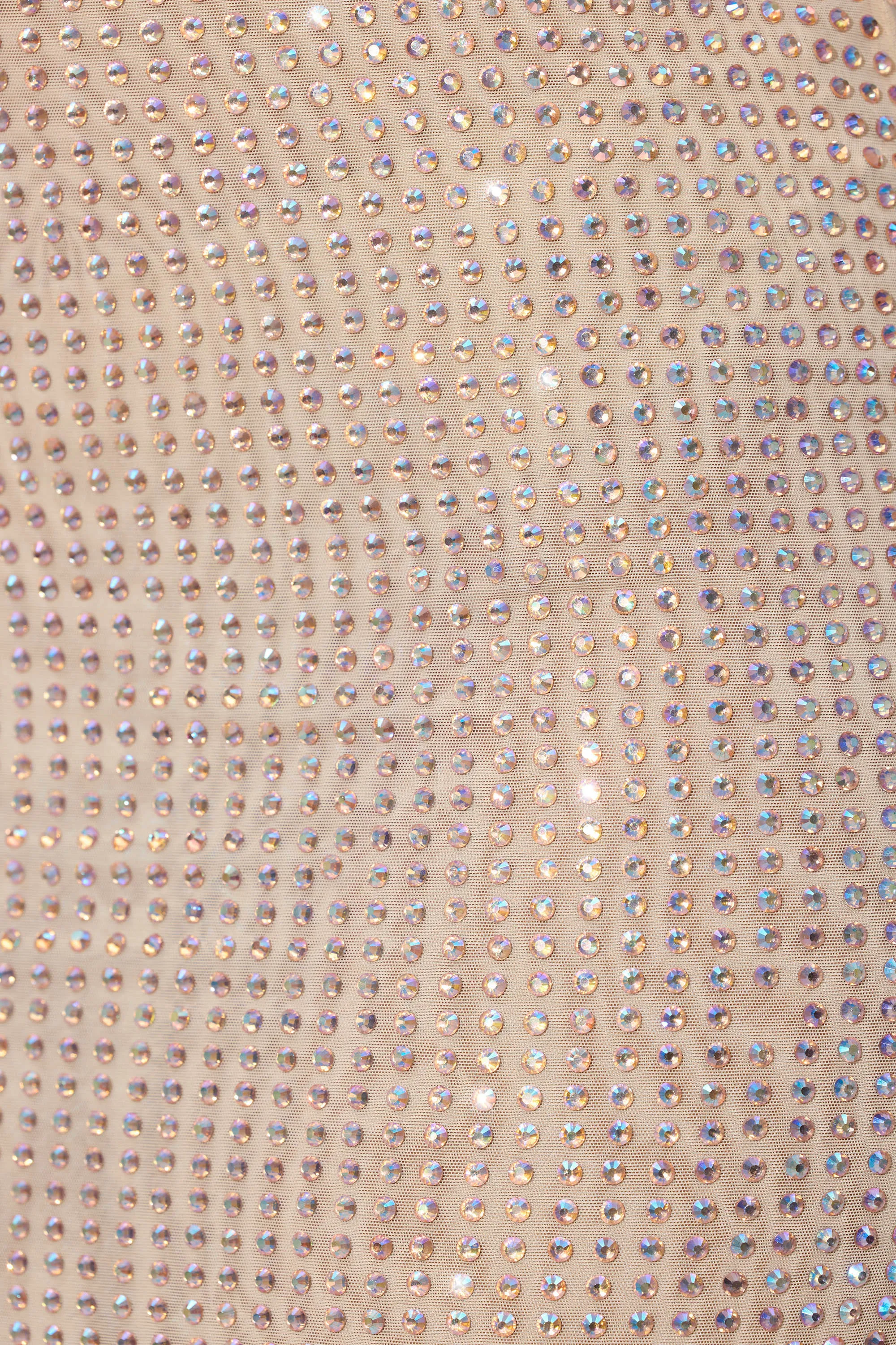 Embellished Mid Rise Maxi Skirt in Champagne sold by Oh Polly product image thumbnail 4