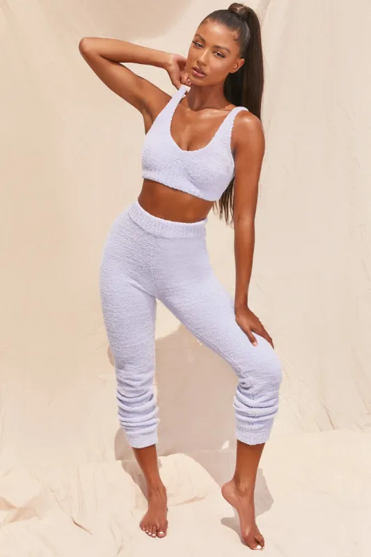 Time To Chill Cosy Joggers in Baby Blue sold by Oh Polly