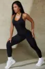 Open Back Define Luxe Unitard in Black sold by Oh Polly