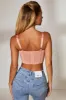 Corset Crop Top in Blush sold by Oh Polly