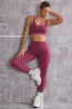 High Waist Seamless Leggings in Dark Rose sold by Oh Polly