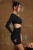 One Shoulder Cut Out Mini Dress in Black sold by Oh Polly