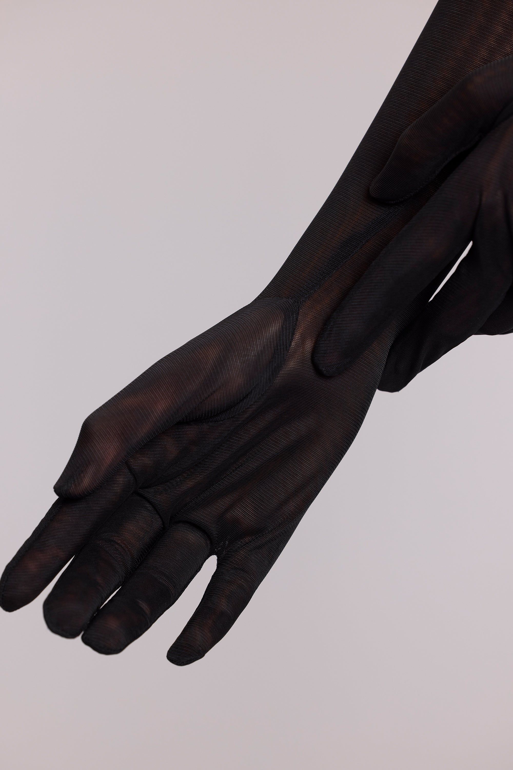 Mesh Bolero with Gloves in Black sold by Oh Polly product image thumbnail 4