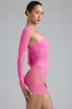 Embellished Cut-Out Unitard in Bubblegum Pink sold by Oh Polly