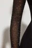 Embellished Long Sleeve Angled Hem Mini Dress in Black sold by Oh Polly