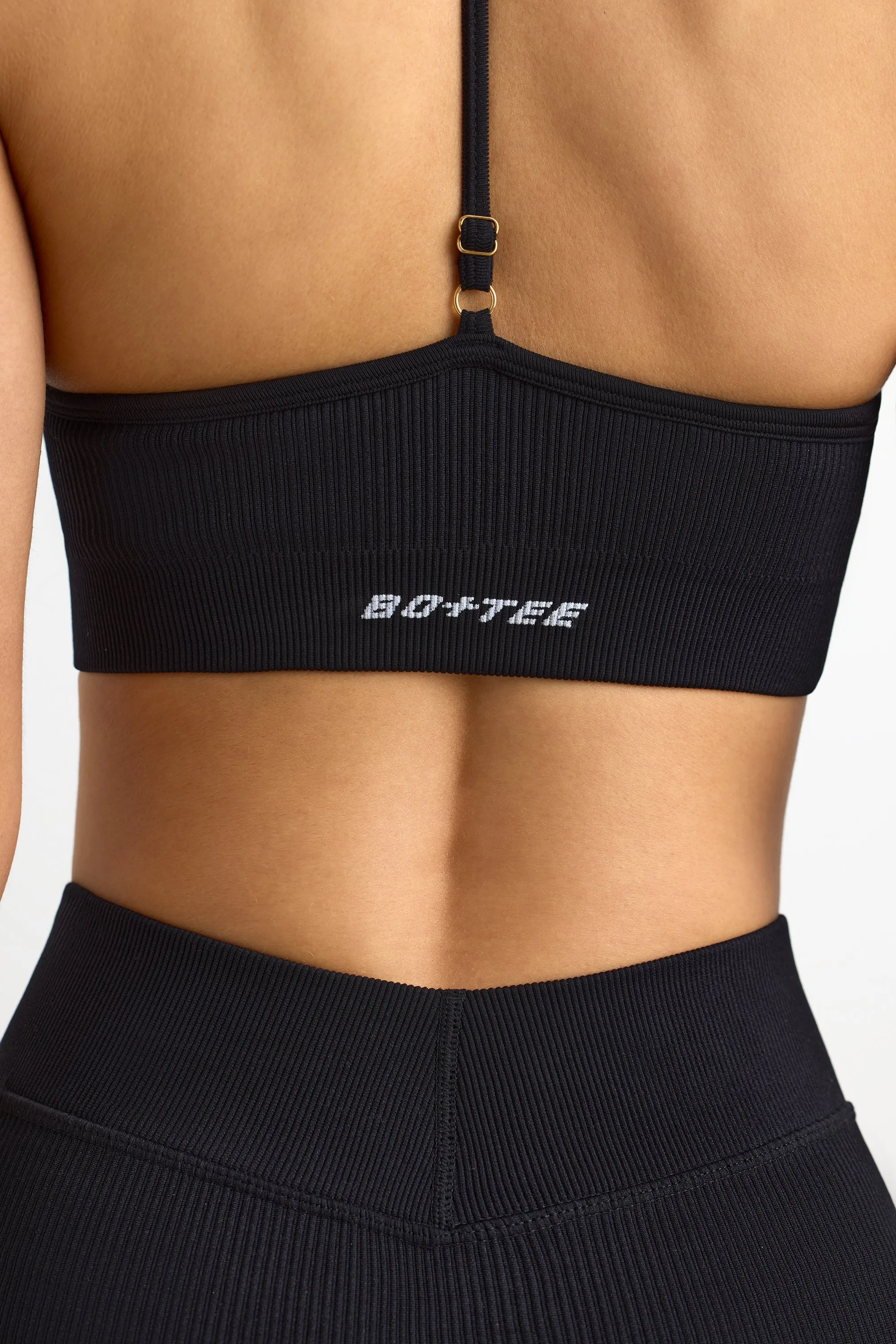 FlexiRib Y-Back Sports Bra in Black sold by Oh Polly product image thumbnail 4
