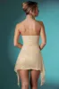 Embellished Lace Bandeau Mini Dress in Ivory sold by Oh Polly