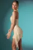 Embellished Lace Bandeau Mini Dress in Ivory sold by Oh Polly