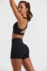 Cut Out Back Sports Bra in Black sold by Oh Polly