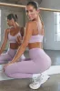 Seamless Full Length Leggings in Lilac sold by Oh Polly