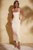 Square Neck Midi Dress in Ivory sold by Oh Polly