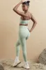 Seamless High Waist Leggings in Sage sold by Oh Polly