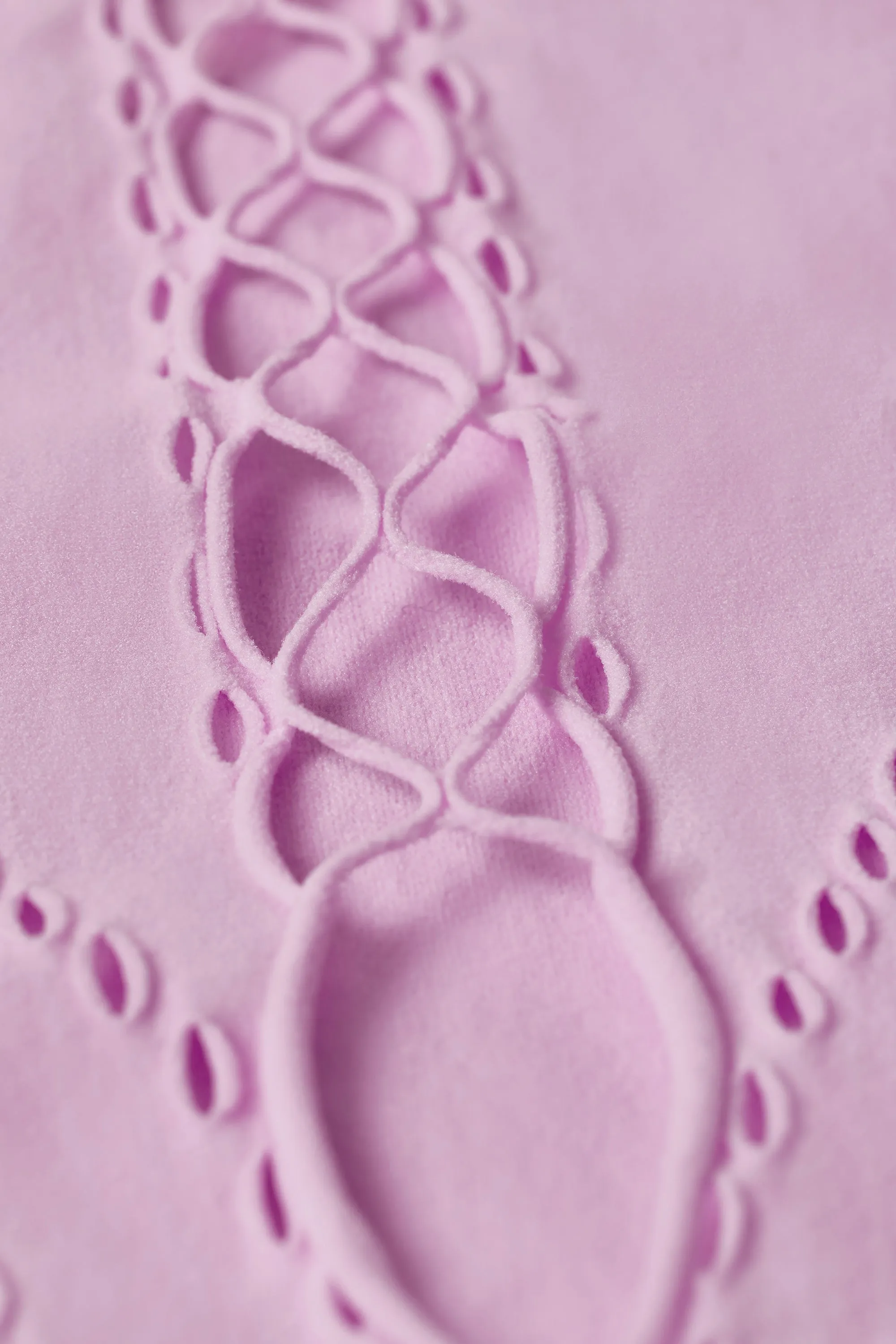 Lace-Up Bodysuit in Violet Pink sold by Oh Polly product image thumbnail 5