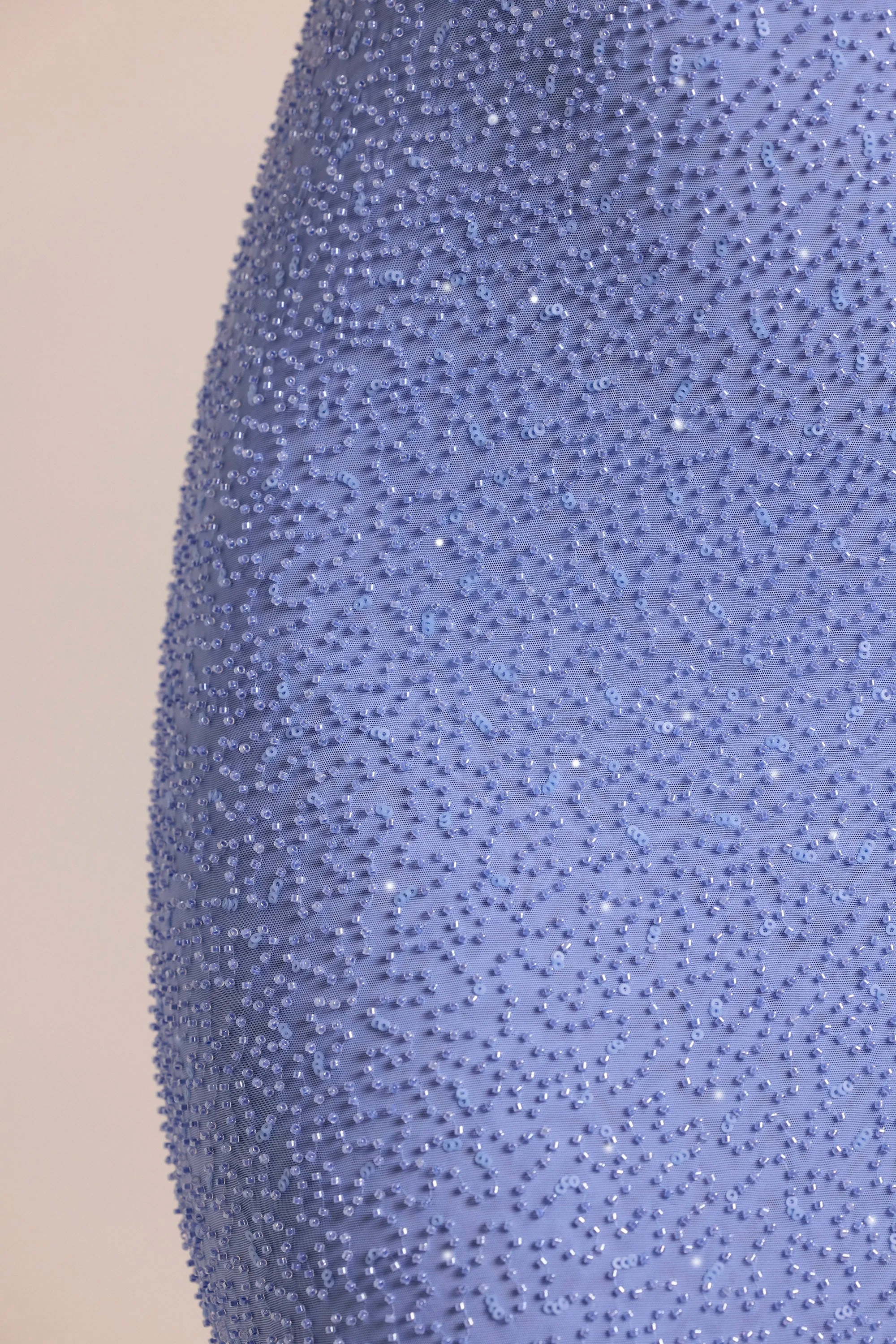 Embellished Cowl Neck Maxi Dress in Powder Blue sold by Oh Polly product image thumbnail 4