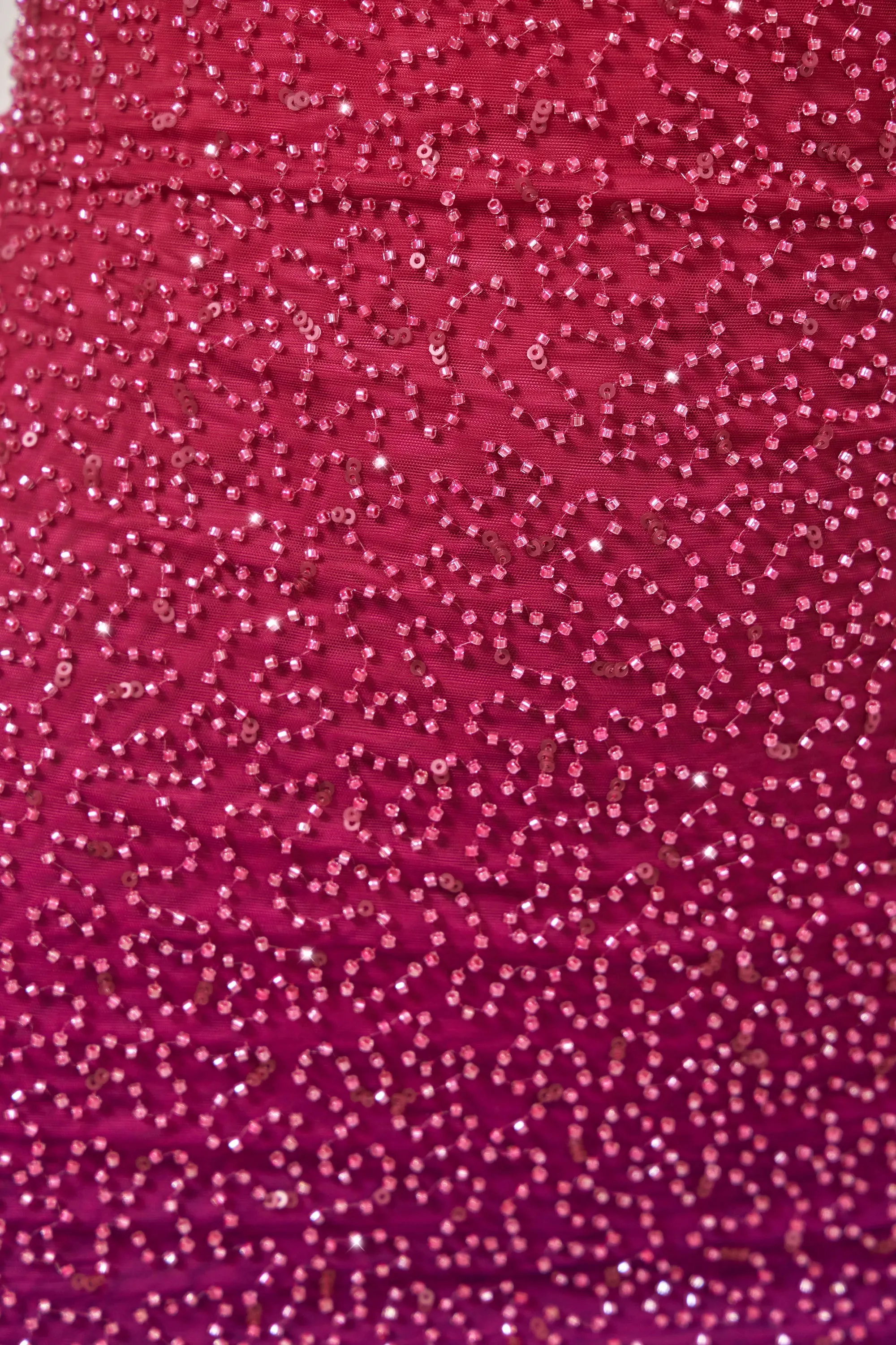 embellished strapless mini dress in pink/purple ombr Dreamy Ombre Shades Mini Dress Collection