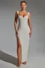 Embellished Open-Back Maxi Dress in White sold by Oh Polly