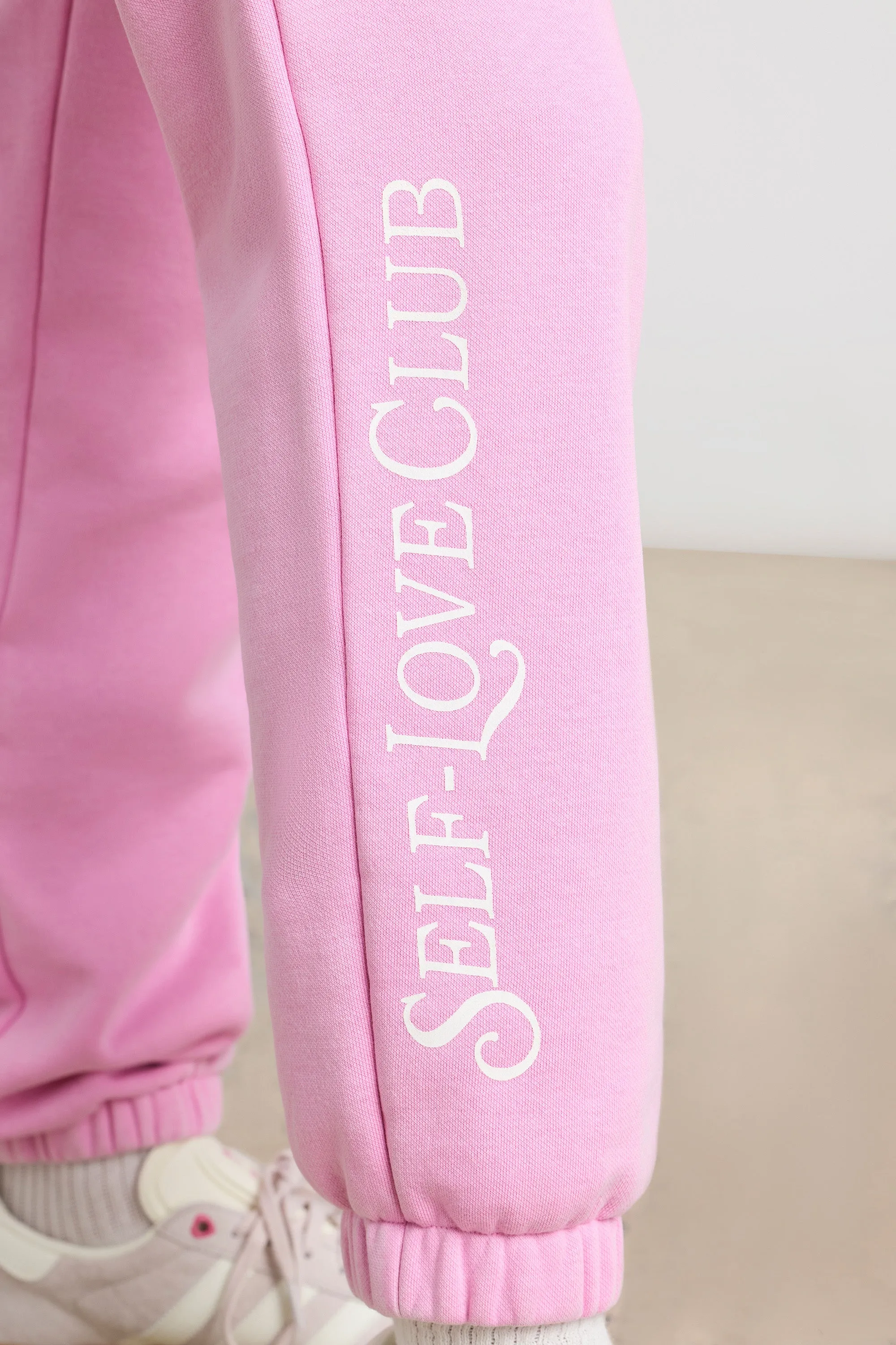 Brushed Jersey Oversized Joggers in Bubblegum Pink sold by Oh Polly product image thumbnail 5