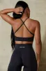 Low Back Define Luxe Sports Bra in Black sold by Oh Polly