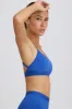 Soft Active Cross-Back Sports Bra in Cobalt sold by Oh Polly