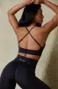 Low Back Define Luxe Sports Bra in Black sold by Oh Polly
