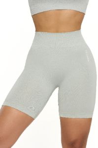 Seamless High Waist Biker Shorts in Grey sold by Oh Polly