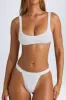 Cheeky Bikini Bottoms in White sold by Oh Polly