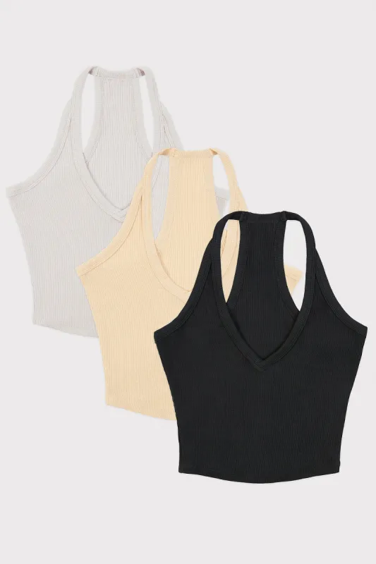 Modal Rib V Neck Tank Top Bundle sold by Oh Polly