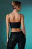 Embellished Lace Corset Crop Top in Black sold by Oh Polly