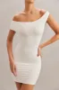 Open Back Mini Dress in Ivory sold by Oh Polly