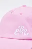 Baseball Cap in Bubblegum Pink sold by Oh Polly