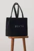 Fleece Tote Bag in Onyx sold by Oh Polly