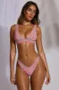 Cheeky Bikini Bottoms in Pink and Blue Print sold by Oh Polly