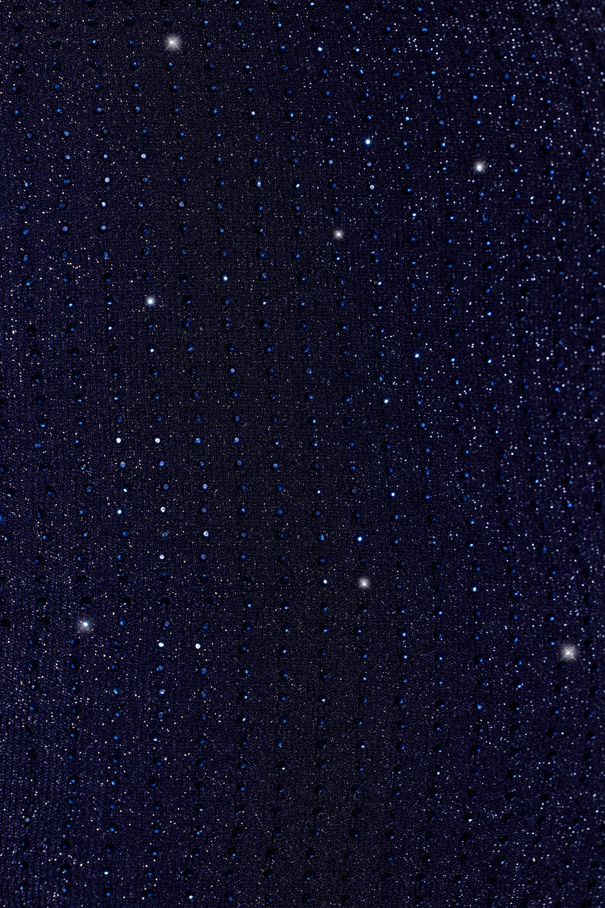 Embellished Strapless Crop Top in Royal Indigo sold by Oh Polly product image thumbnail 4