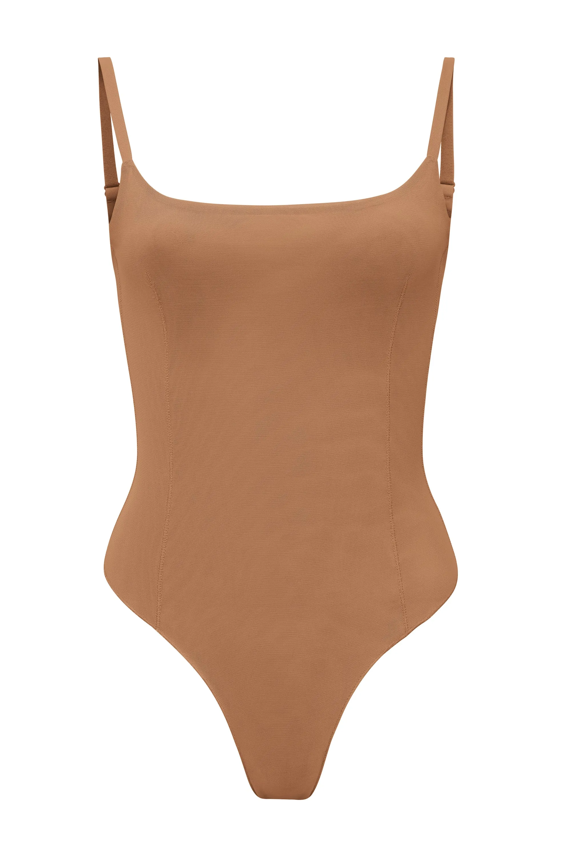 Soft Mesh Bodysuit in Honey sold by Oh Polly product image thumbnail 2