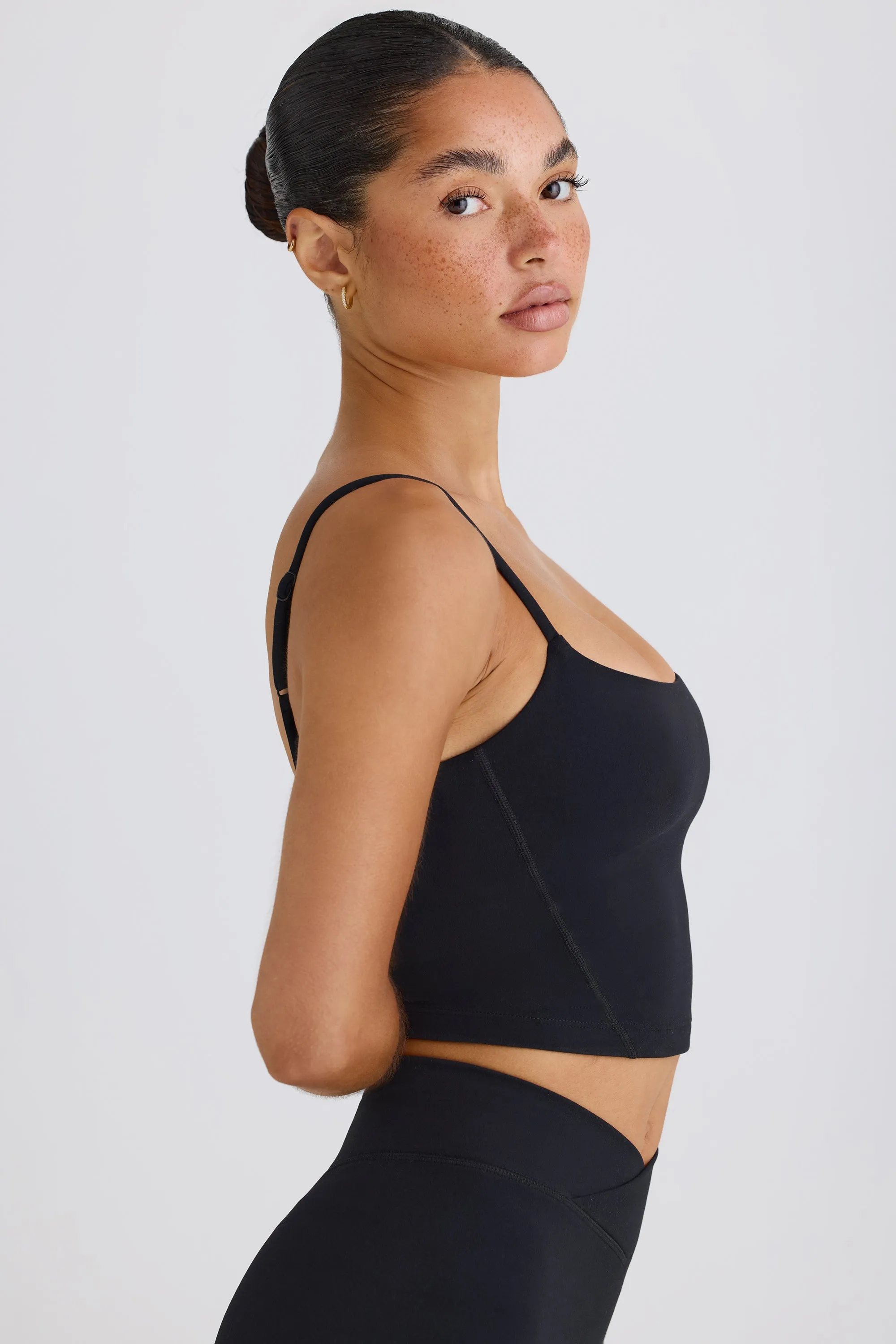 Soft Active Tank Top in Black sold by Oh Polly product image thumbnail 3