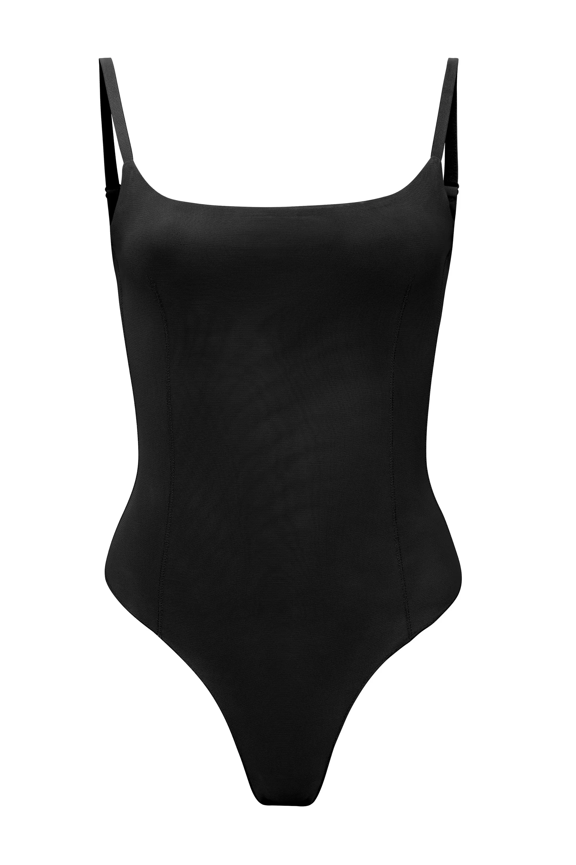 Soft Mesh Bodysuit in Black sold by Oh Polly product image thumbnail 2