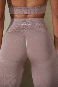 Petite High Waist Define Luxe Leggings in Mocha sold by Oh Polly